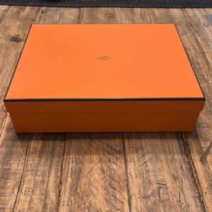 Hermes shoe box!